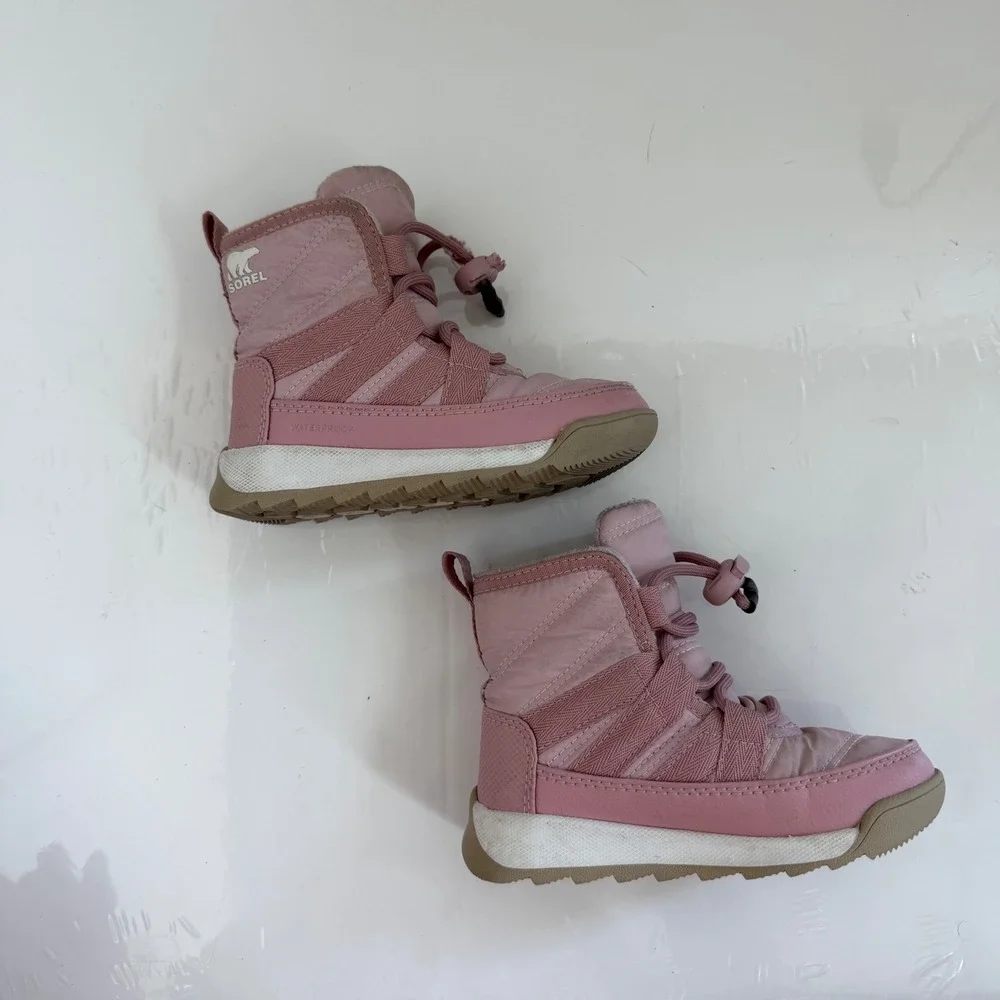 Sorel Whitney Waterproof Insulated Boot in Pink Size 8